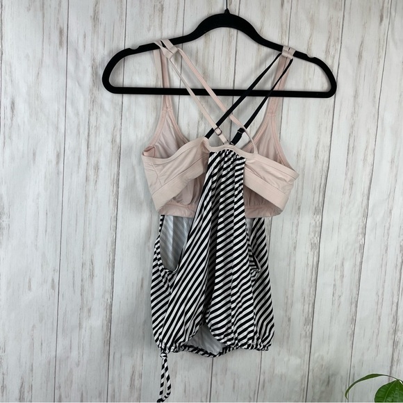 Calia pink bra with striped tank XS - Picture 4 of 6